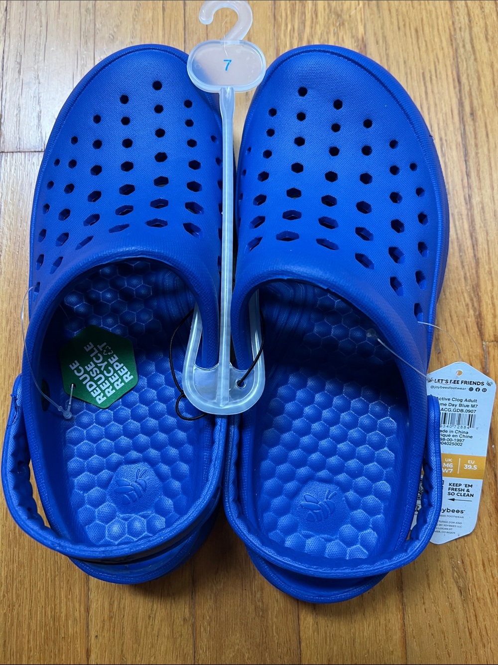 Joybees Chance Blue Clogs Women’s 9 or Men’s 7